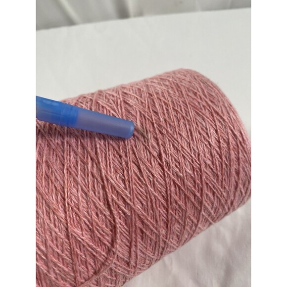 Cone Yarn Pink White Mix 460g #368 READ - Picture 4 of 4